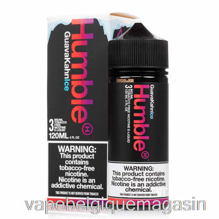 Vape Jetable Goyave Glacée Kahn - Humble Juice Co - 120ml 3mg